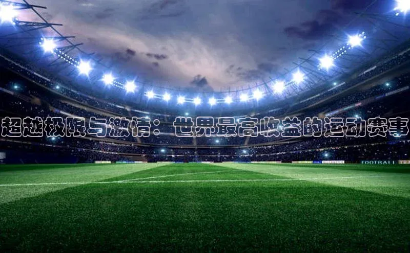 超越极限与激情：世界最高收益的运动赛事
