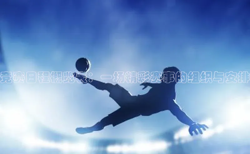 竞赛日程概览表：一场精彩赛事的组织与安排